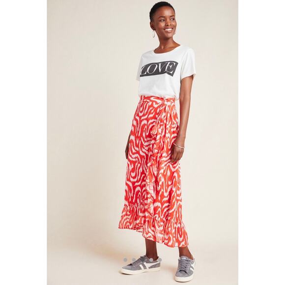 Anthropologie Dresses & Skirts - NWT Anthropologie Dolan Carlita Midi Skirt Size Medium